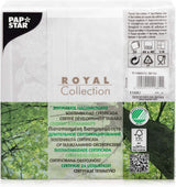 Papstar 11682 50 tovaglioli "Royal Collection" piega 1/4 40 X 40 cm "Ornamenti", bianco