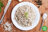 Orzo perlato integrale terrestre - non OGM - vegano - senza latticini - senza zuccheri aggiunti, 2 kg