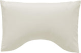 Traumnacht Exklusiv speciale cuscino per dormire con schiuma viscoelastica, 40 X 60 cm, grigio, certificato Oeko-Tex, prodotto secondo lo standard di qualità tedesco Naty Shop cuscini standard Crema 1 pezzo (1 confezione)
