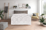 Traumnacht Comodo piumino in cotone mono per tutte le stagioni, ideale per le mezze stagioni con rivestimento in misto cotone, 135 x 200 cm, lavabile, certificato Oeko-Tex, prodotto secondo gli standard di qualità tedeschi Naty Shop Trapunte e trapunte 155 x 220 Calda coperta invernale