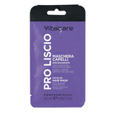 | PRO Smooth - Maschera disciplinante per capelli cheratina e olio di avocado per capelli ricci, ribelli e difficili 25 ml Naty Shop Hair Mask Titolo predefinito