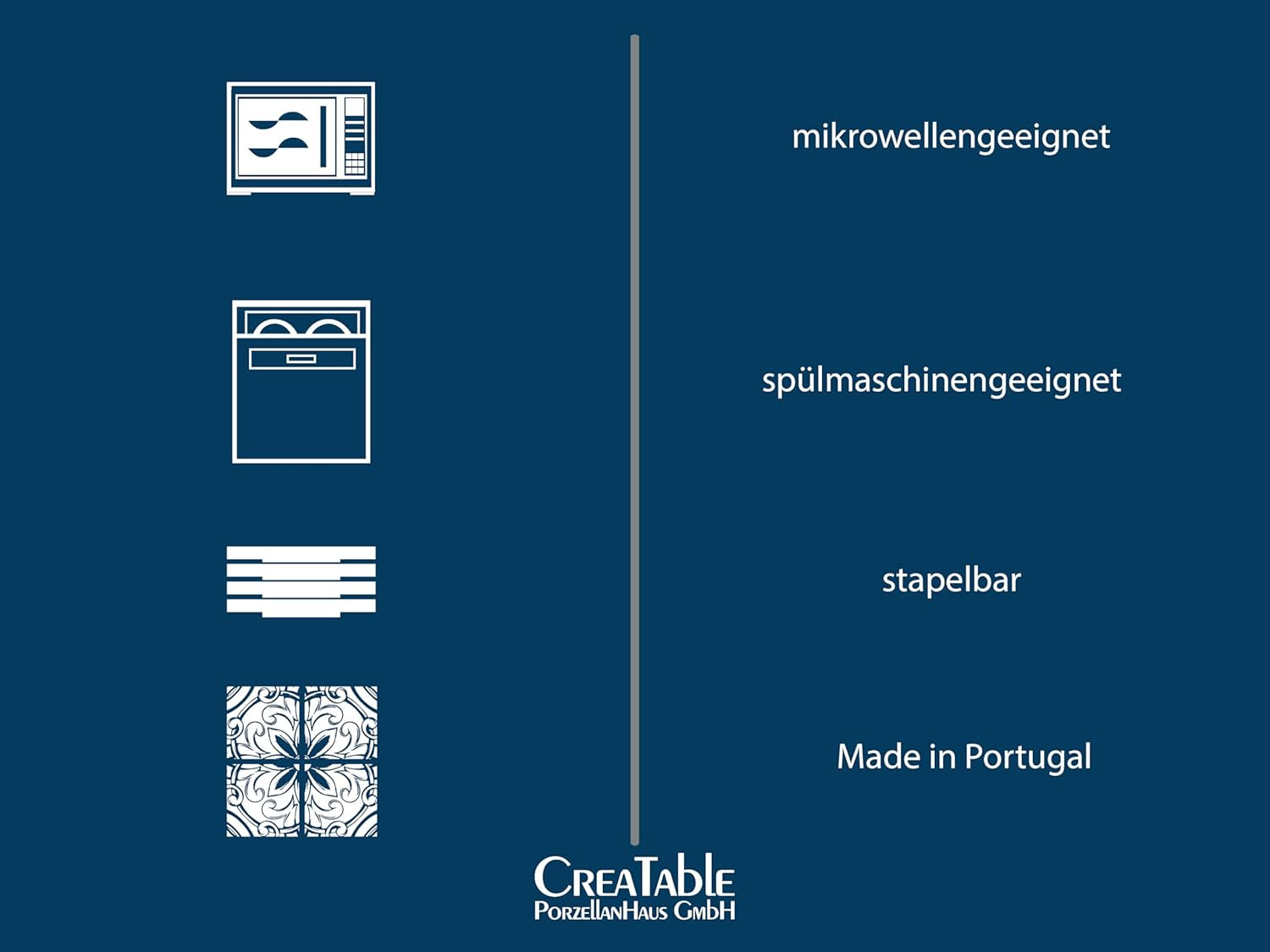 CreaTable, 21249, serie Natura Organic RUSTY, set di stoviglie da 12 pezzi per 4 persone, set di piatti in porcellana, lavabile in lavastoviglie e adatto al microonde, prodotto in Europa
