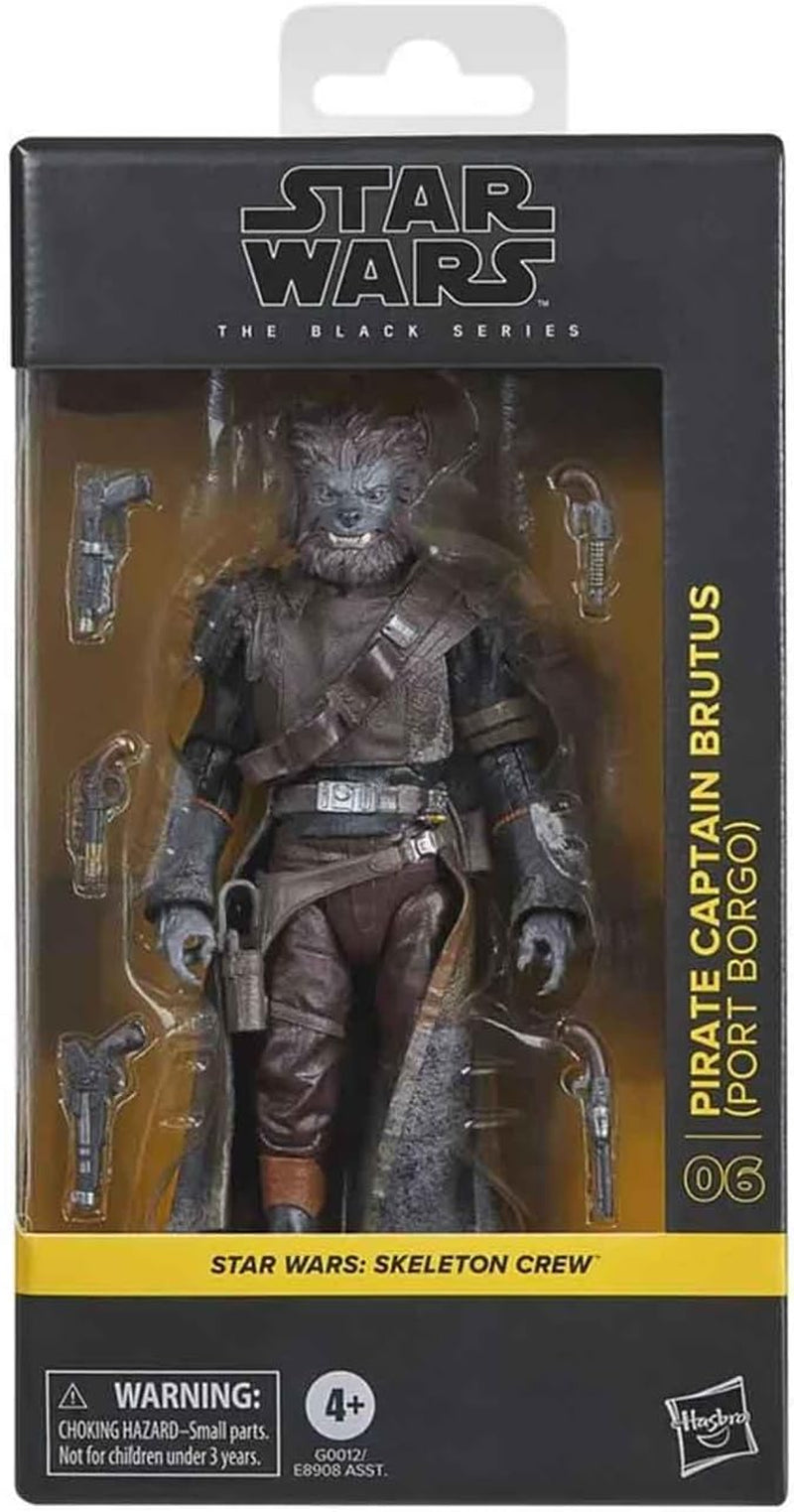 Star Wars Black Series Capitano Pirata Brutus (Port Borgo), Skeleton Crew Action Figure (15 Cm) Action figures Naty Shop Capitano Pirata Brutus