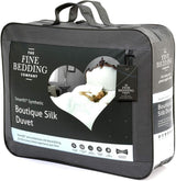 Boutique Piumino in seta Biancheria da letto di lusso lavabile in lavatrice (matrimoniale da 13,5 Tog) Naty Shop Trapunte e piumini da 4,5 Tog per letto singolo