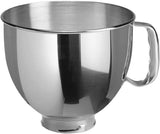 KitchenAid Artisan 5KSM125EER robot da cucina, 300 W, 4,8 L Naty Shop