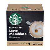 STARBUCKS Probierset, White Cup Variety Pack di Nescafé Dolce Gusto Kaffeekapseln & Vanilla Macchiato di Nescafé Dolce Gusto Kaffeekapseln 6 x 12 (72 Kapseln, 36 Portionen)