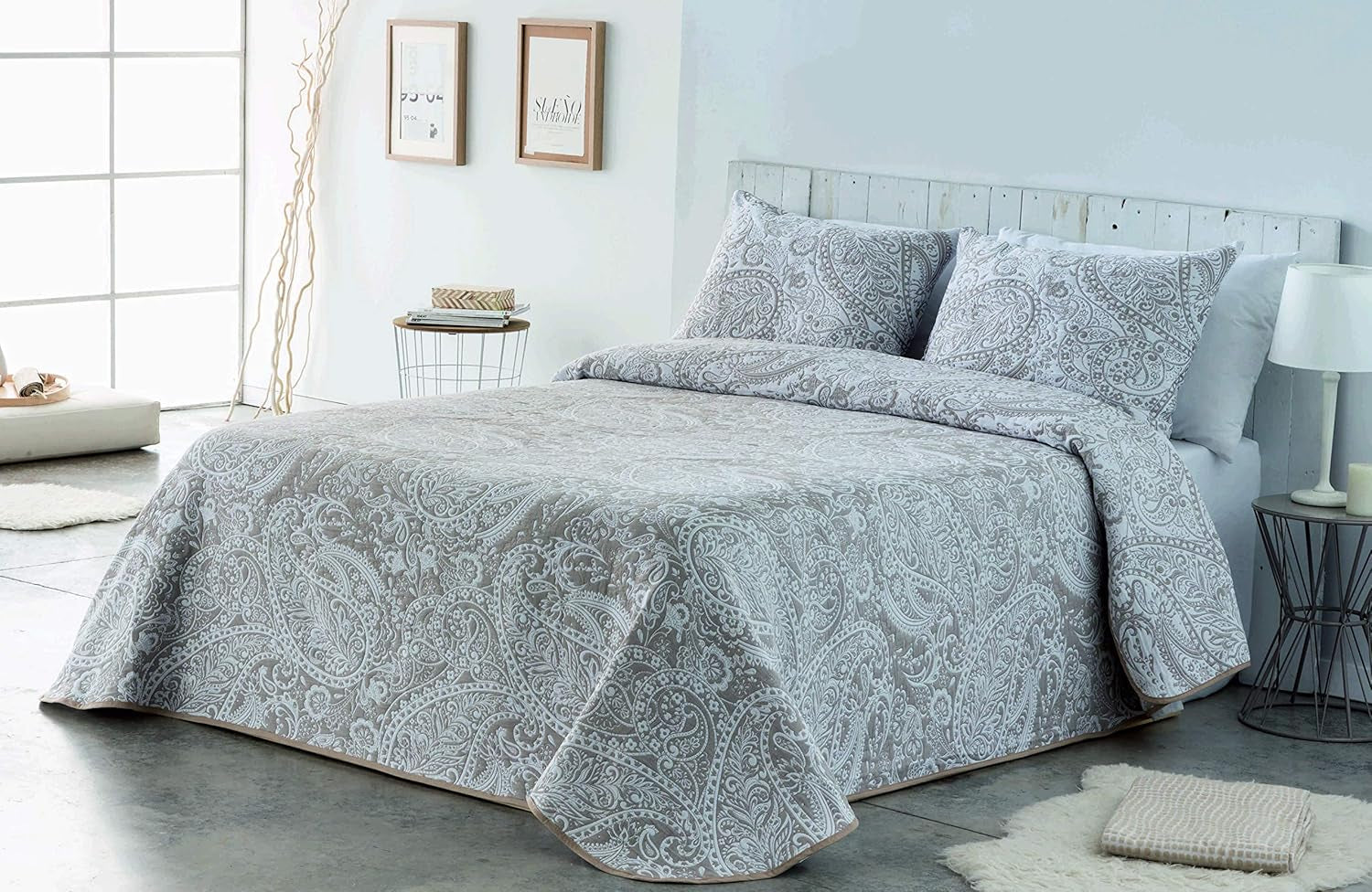 VIALMAN Coperta leggera Sofia 29, Cotone Poliestere, Marrone, Cama 135: 230 X 270 Cm Letti e coperte Besuche den VIALMAN-Store Taupe 180 X 190 Cm