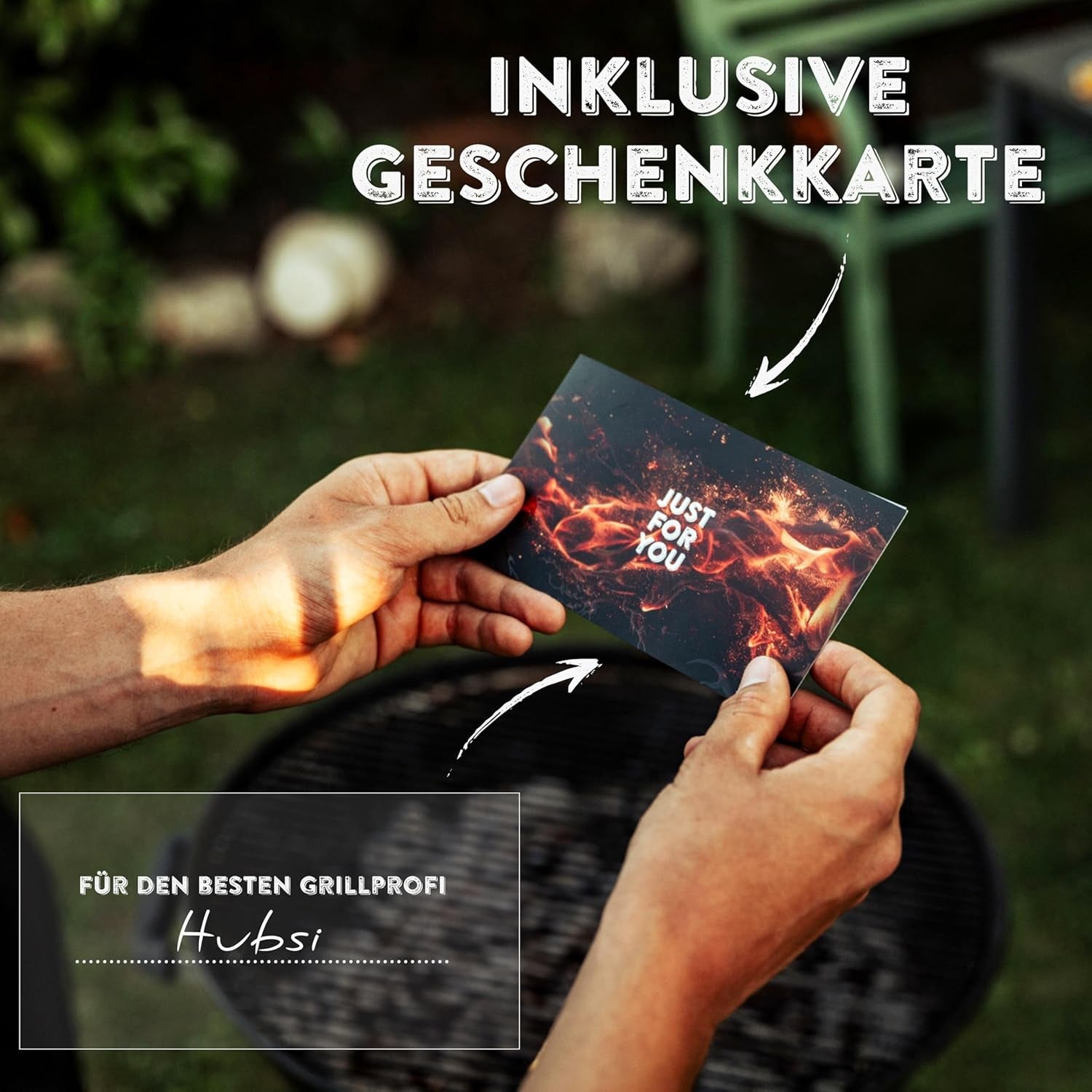 KOTÁNYI Set regalo spezie per griglia - 6er Carrier - Regali per uomo - Grill Zubehör & Spice Set für jedes BBQ - Grill Zubehör inkl. Polvere magica - [Jetzt Geburtstagschenken für Männer bestellen!]
