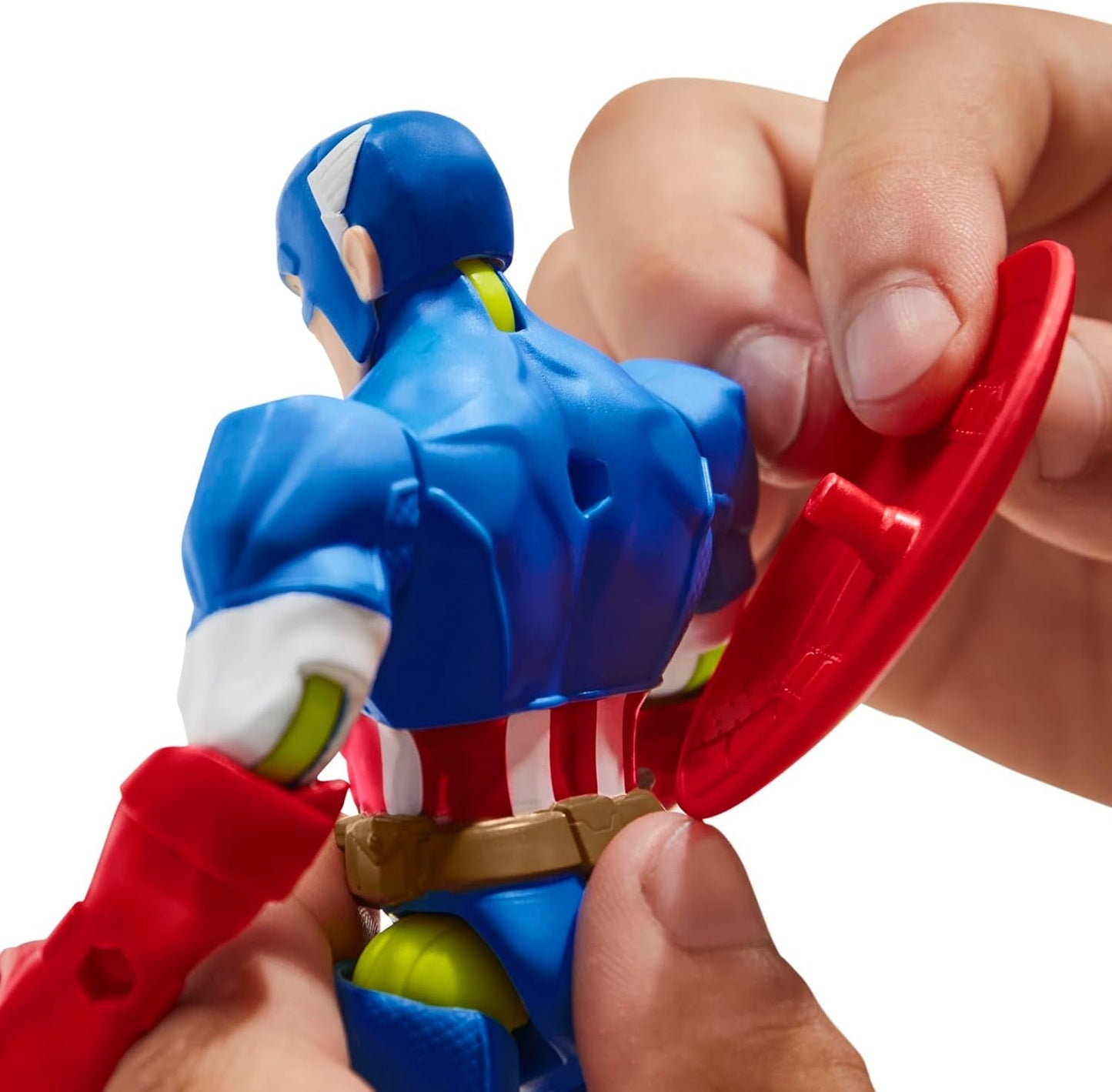 Mixmashers Marvel Capitan America Avengers Mix-And-Match Action Figure e accessori Action figure Naty Shop