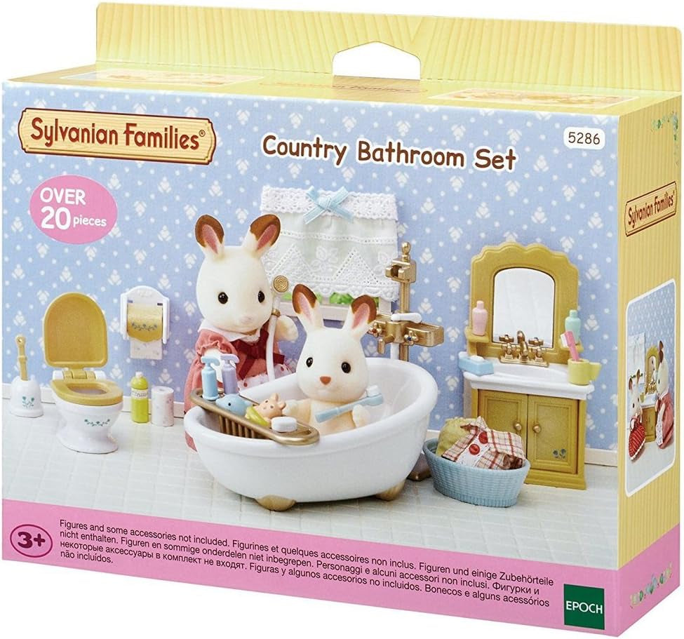 Sylvanian Families 5286 Bagno rustico - Mobili per casa delle bambole
