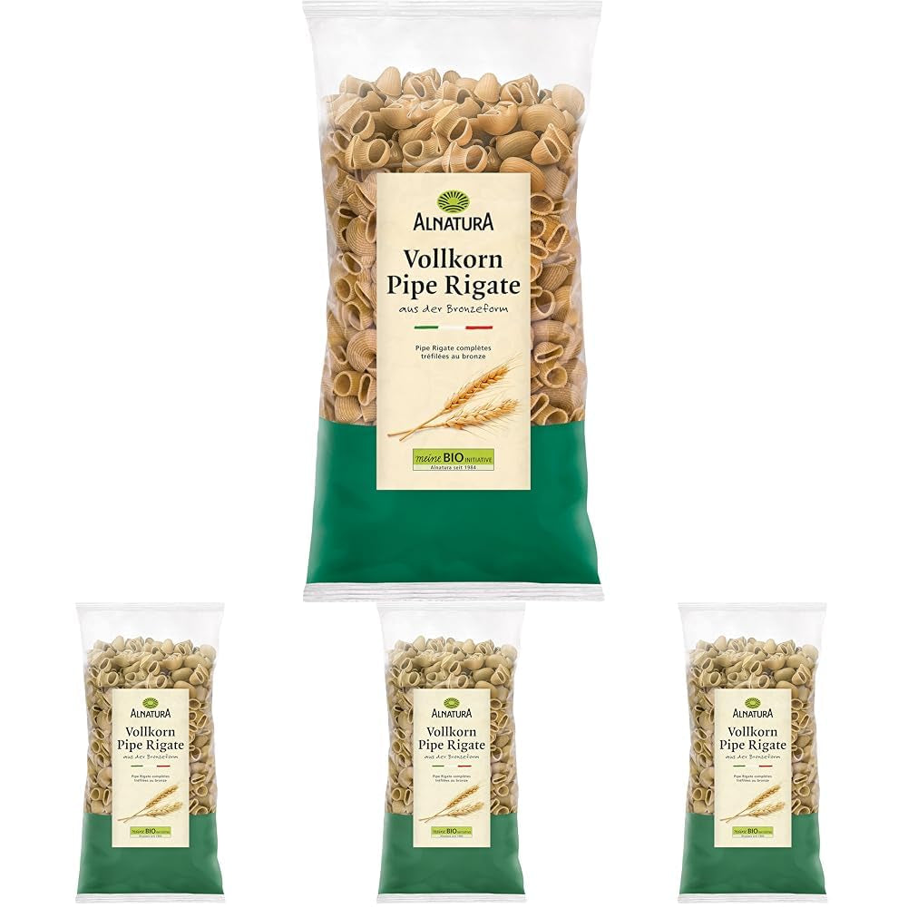 Pipe Rigate pasta integrale biologica, vegana, 500 g