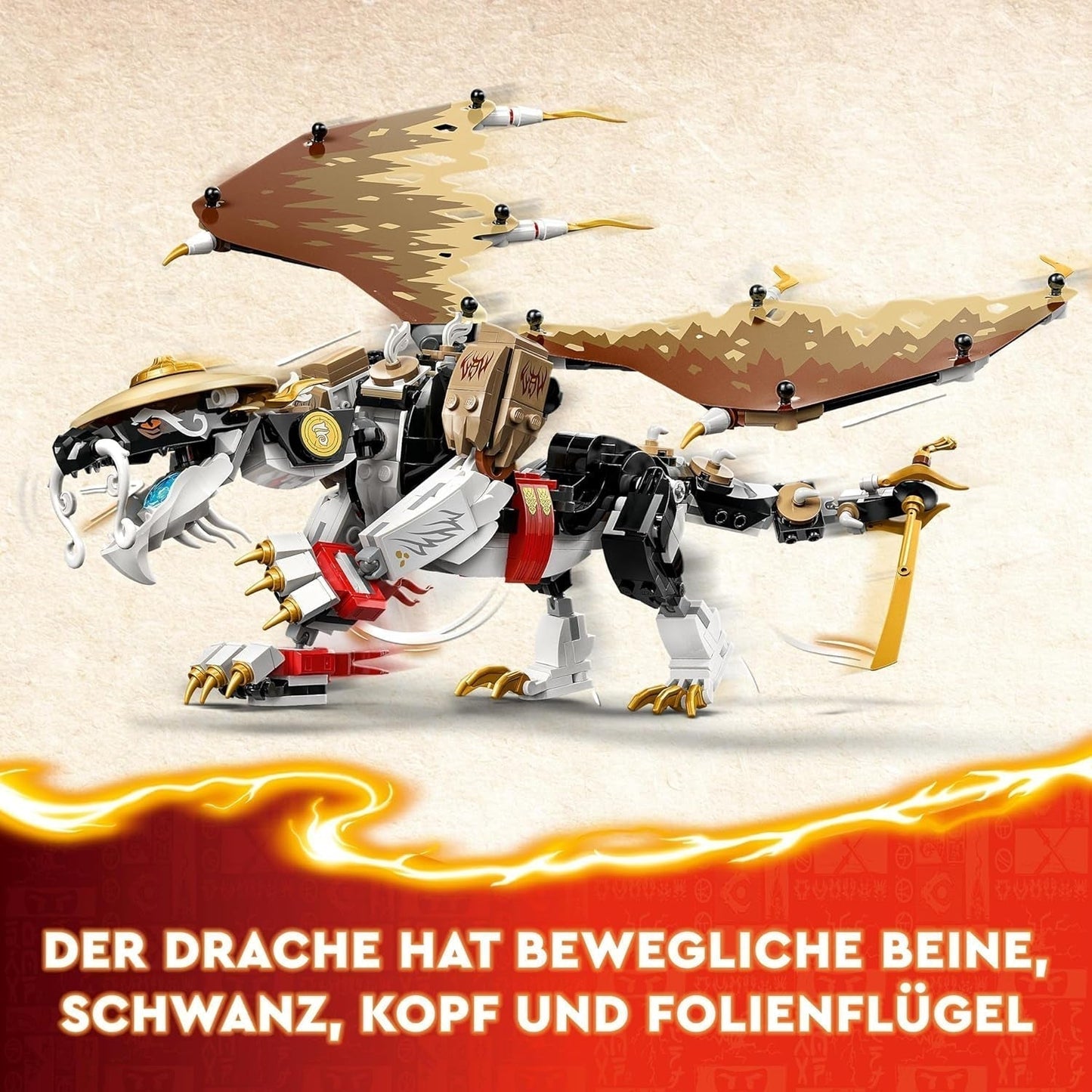 LEGO NINJAGO Egalt Dragon Master, set Ninja con drago giocattolo e 5 personaggi tra cui Lloyd e NYA, Dragon Master, regalo per ragazzi e ragazze a partire da 8 anni 71809 Set da costruzione Beuche den LEGO-Store