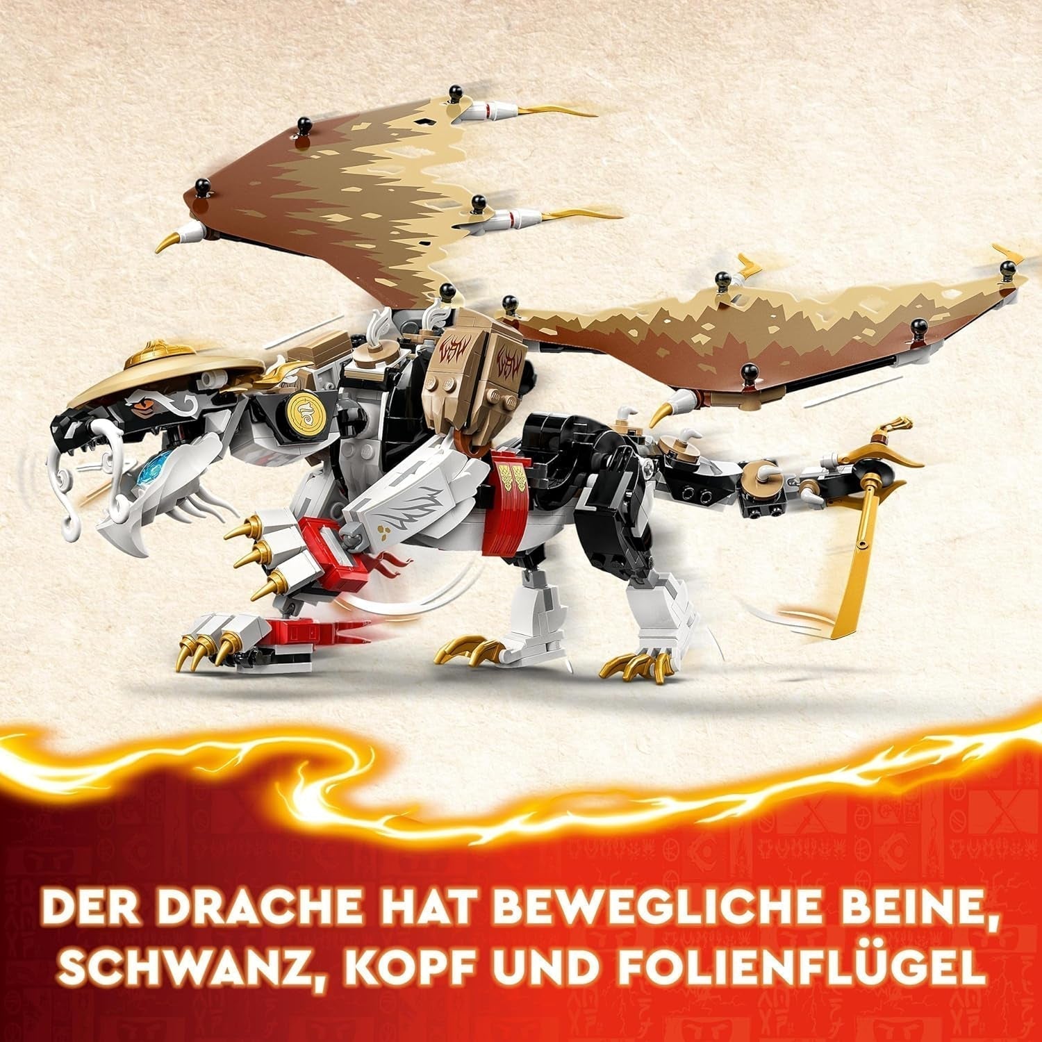 LEGO NINJAGO Egalt Dragon Master, set Ninja con drago giocattolo e 5 personaggi tra cui Lloyd e NYA, Dragon Master, regalo per ragazzi e ragazze a partire da 8 anni 71809 Set da costruzione Beuche den LEGO-Store