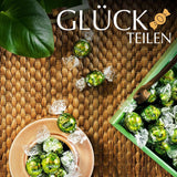 Lindt LINDOR Cioccolato al Pistacchio | Busta richiudibile da 1 kg | ca. 80 palline di cioccolato al latte con ripieno di crema al pistacchio che si scioglie in bocca | Confezione sfusa, regalo pralinato