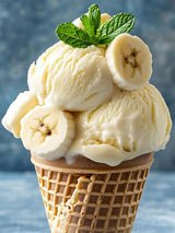 Sugarflair Kosher Banana Natural Food Flavor Gocce dal sapore intenso per torte, muffin, glasse, bevande, gelati - 100% sapore naturale - 30 ml