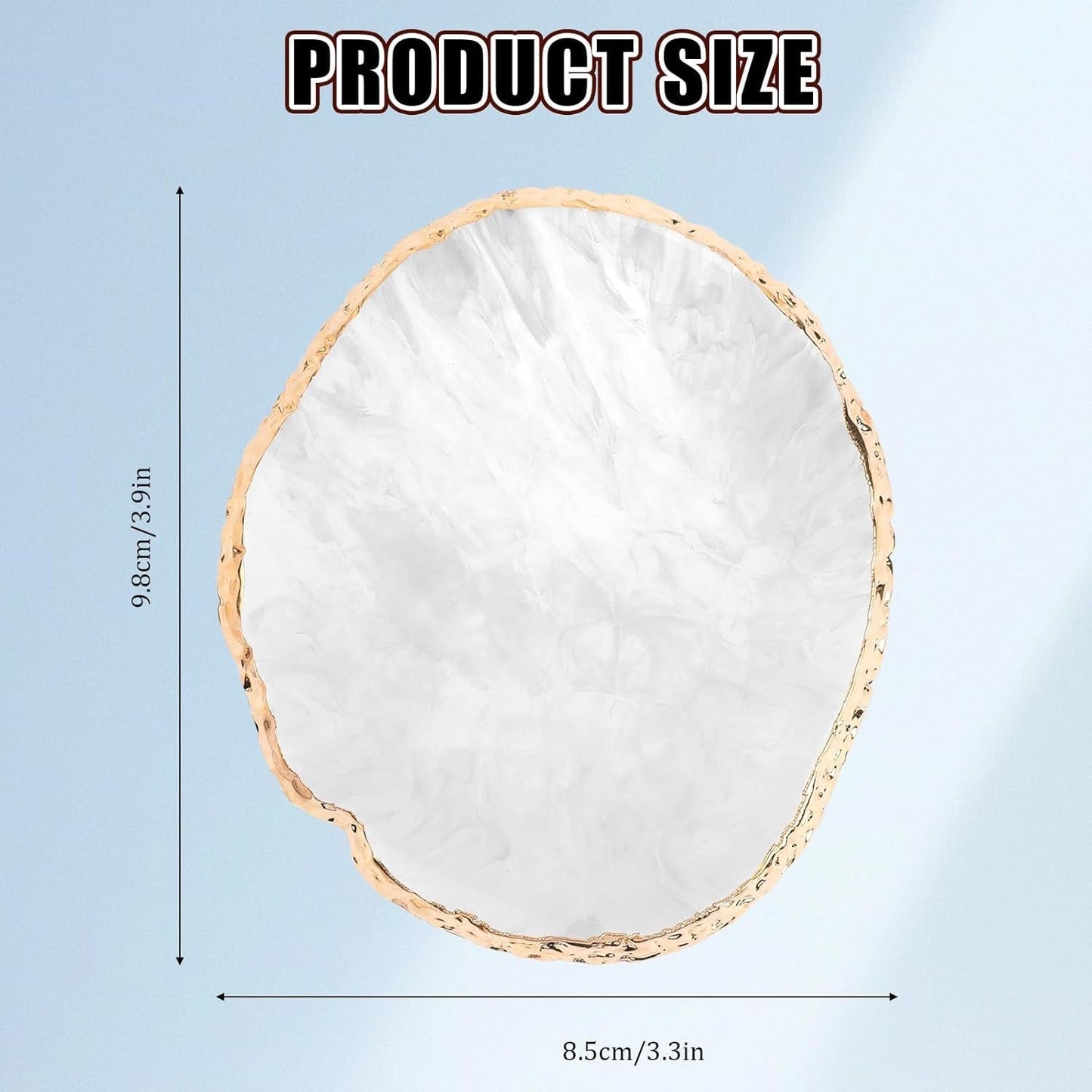Maniküre Palette Kunstharz Nagelkunst Palette Nail Art Palette Nagellack Palette Make up Palette Nagelmalerei Display Fach Kosmetik Mischpalette Werkzeuge