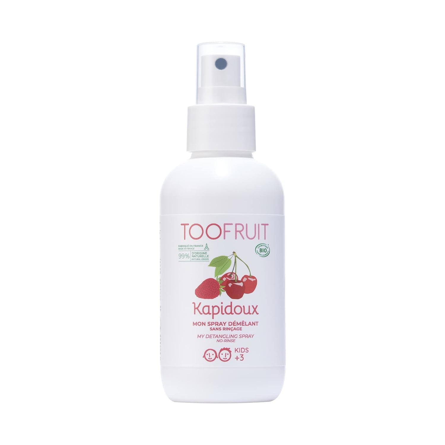 Toofruit Kapidoux Spray Districante Light Fragola 125ml Prodotti districanti per capelli Naty Shop Default Title