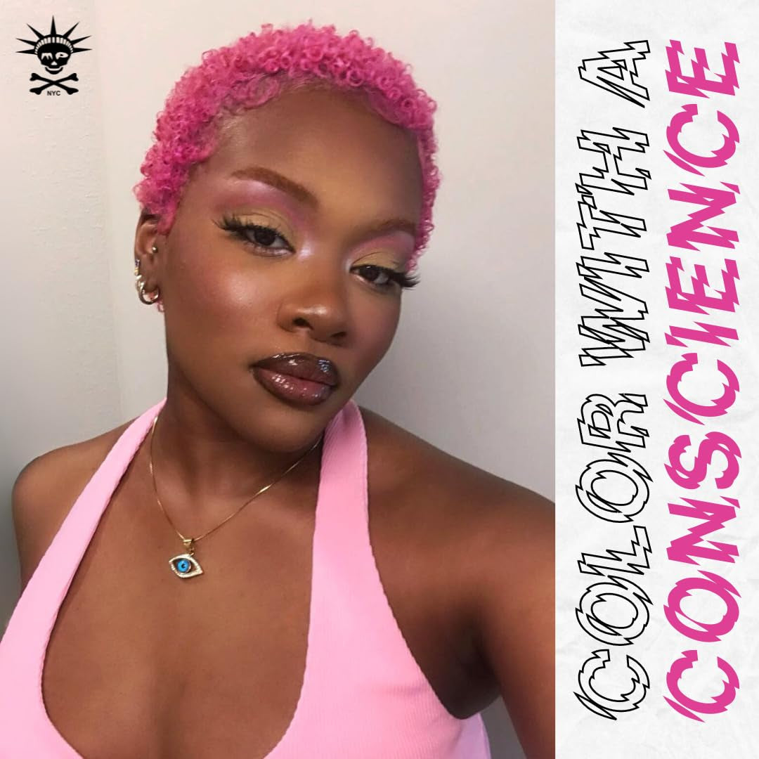 Tintura Per Capelli Semi Permanente Manic Panic Hot Hot Pink Crema Classica Vegano Cruelty Free 118ml Naty Shop Tinture Per Capelli