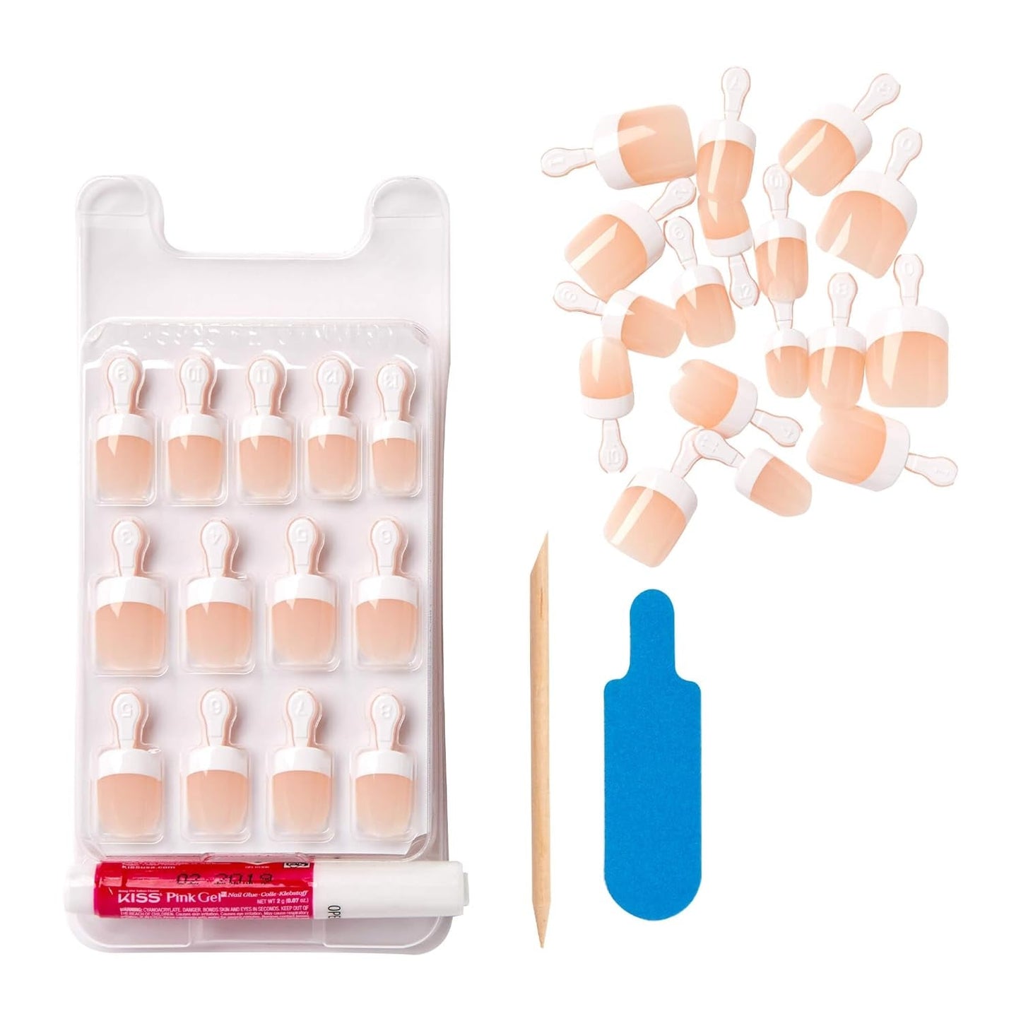 Kit di colori acrilici KISS Salon FN