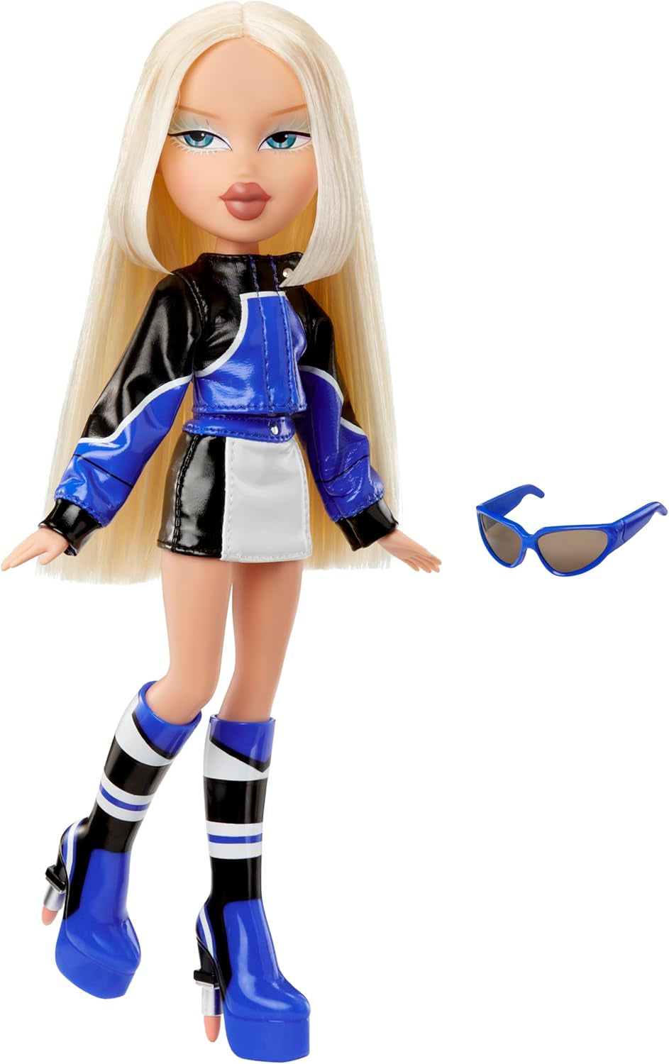Bratz Scorchin' Cloe - Include 1 bambola alla moda con vestito e accessori, bambole ispirate agli sport motoristici, simpatico giocattolo per ragazze
