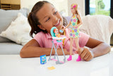 Barbie Skipper bambola e accessori Playset Cibo Babysitting Set Giocattolo che cambia colore HTK35