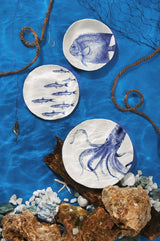 Piatto Excelsa Flora & Fauna, ceramica, multicolore