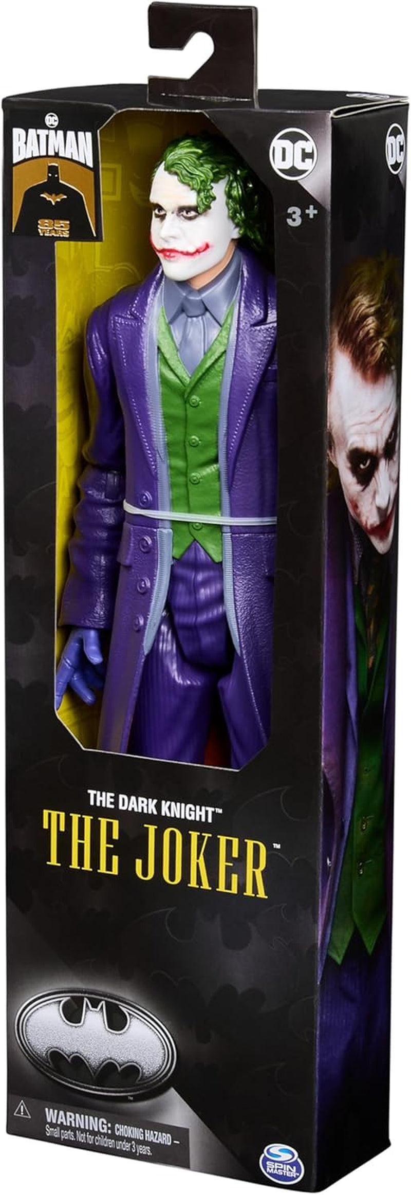 DC Comics il Cavaliere Oscuro - Joker Action Figure Conosciuto dalla leggendaria trilogia del Cavaliere Oscuro in 30 cm. Dai 3 anni Action figures Naty Shop