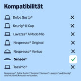 di Amazon Entkoffeinierte 100% Arabica-Kaffeepads, geeignet für Senseo-Maschinen, medium Röstung, 36 Stück (1 Packung mit 36 ​​​​Stück) – Rainforest Alliance-zertifiziert
