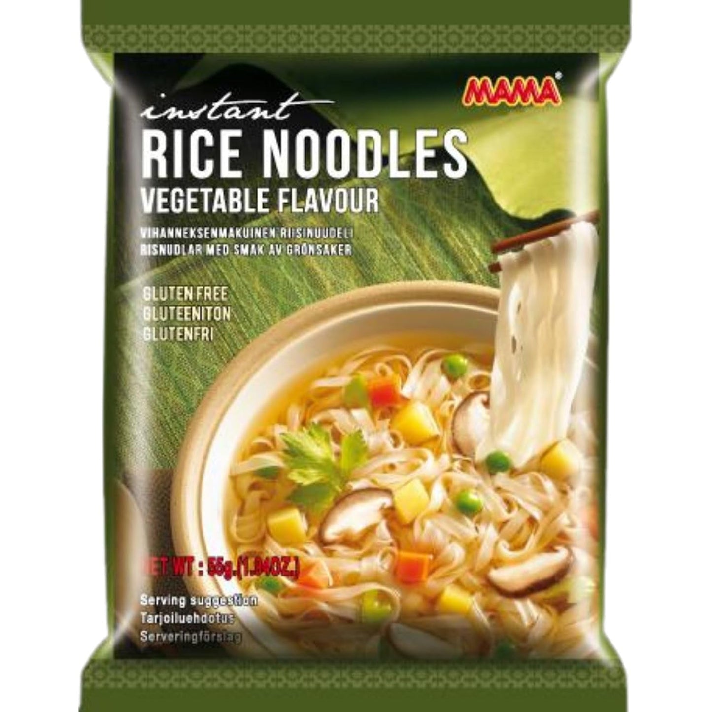 MAMA - Ciotola di spaghetti di riso istantanei Pho Ga - (1 x 65 g)