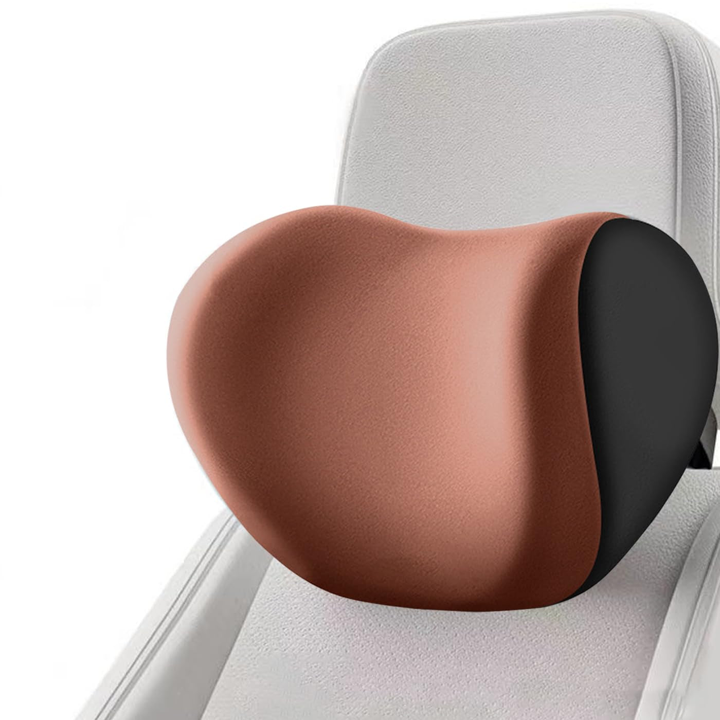 Cuscino per il collo dell'auto Cuscino morbido per il poggiatesta dell'auto Cuscino per il collo dell'auto Cuscino per il collo dell'auto Cuscino per il collo Accessorio Cuscino Memory Cotone Accessorio per l'auto Cuscino per il poggiatesta Cuscino per il poggiatesta (Nero) Cuscini ortopedici cervicali Naty Shop Marrone