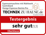 Macchina per caffè espresso GASTROBACK con macinacaffè, inclusa lattiera, pressa e portafiltro in acciaio inox - Macchina per caffè espresso Barista con montalatte - Macchina per caffè espresso con 30 impostazioni di macinatura