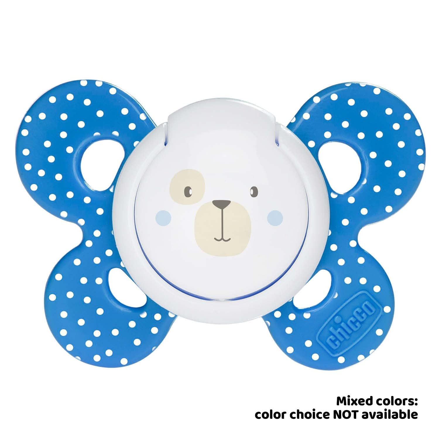 Ciuccio Chicco PhysioForma Comfort 6-16 Mesi, 1 Pezzo, Ciuccio con Tettarella in Silicone, Supporta la Respirazione Fisiologica e Favorisce il Corretto Sviluppo Orale, Blu
