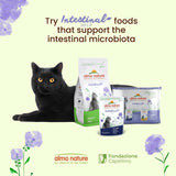 Almo Nature Functional - Intestinal Help - Alimento umido per gatti adulti e maturi con intestino sensibile - con pollame - sostiene il microbioma - 70 g (confezione da 30)