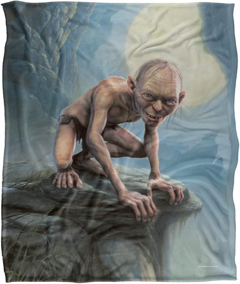 IL SIGNORE DEGLI ANELLI Comoda coperta in seta, morbidissima, 152 X 127 Cm Letti e Piumini LOGOVISION