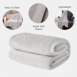 Copriletto in pile ultra morbido Brentford, grigio argento, matrimoniale grande - Letti e coperte 150 x 200 cm Beuche den Brentfords-Store