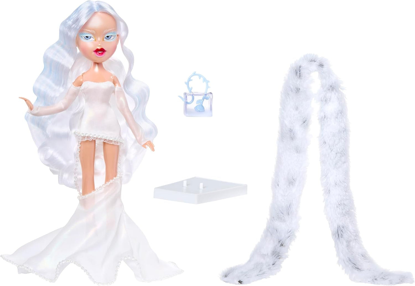 Bratz Holidayz Frosty Nightz - Chloe Doll (Collector's Edition) con abiti e accessori reali