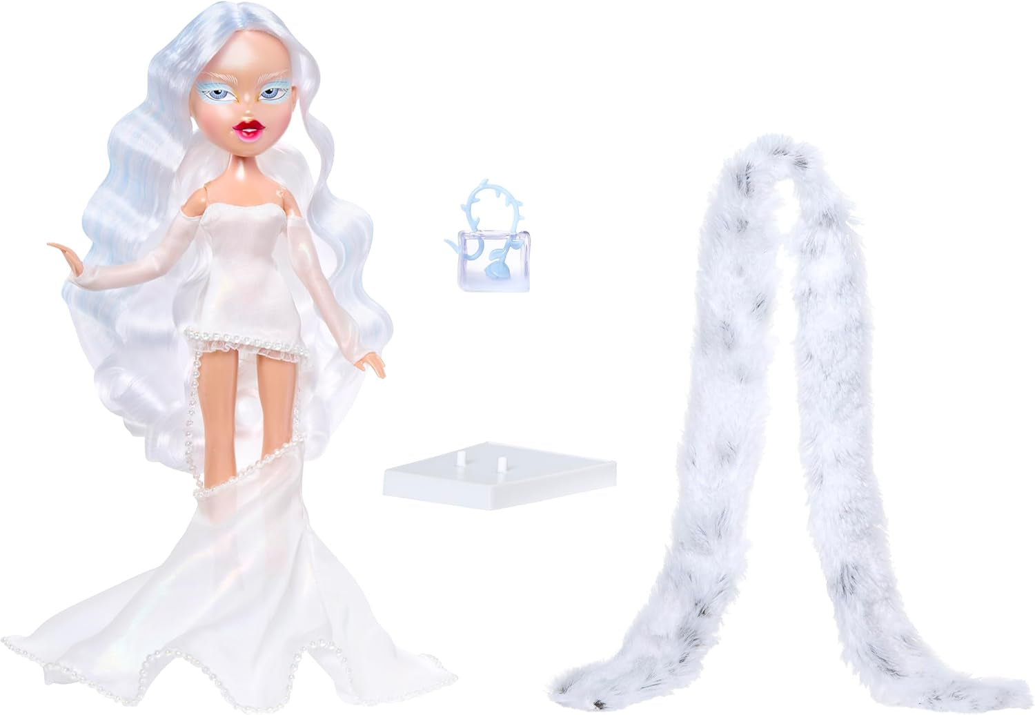 Bratz Holidayz Frosty Nightz - Chloe Doll (Collector's Edition) con abiti e accessori reali