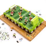 Günthart Backdecor 12 Giocatori e palloni da calcio in zucchero, 21 grammi Naty Shop