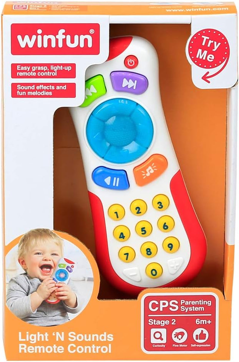 winfun 44722 No Character Il mio primo controller con suoni, multicolore, S Baby Toys Naty Shop