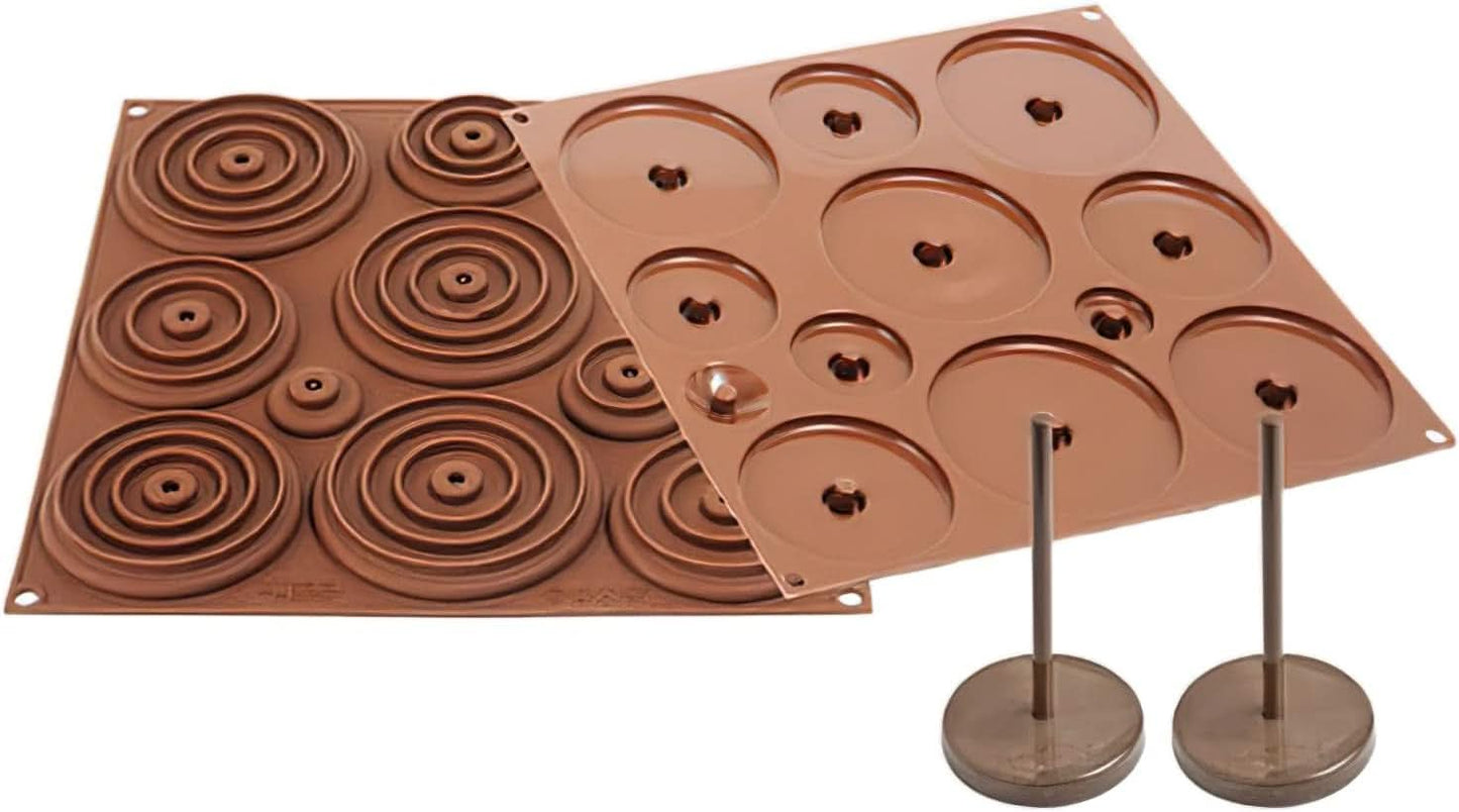 Silikomart 22.151.77.0065 C3D 01, Albero di cioccolato 3D Cucina Naty Shop Albero tipo uovo