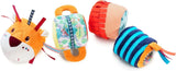 Lilliputiens - Rullo sonoro Jack Velcro - Giocattolo di attività colorato per neonati con diversi suoni e sonagli staccabili - Promuove l'ascolto e le capacità motorie - A partire da 6 mesi - 83064 Jucarii Bebe Naty Shop Titolo predefinito