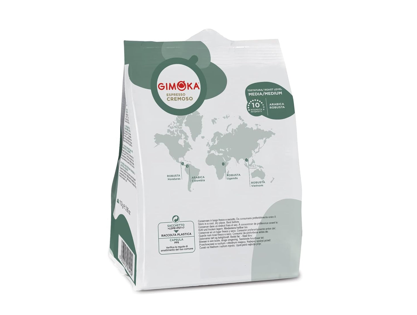 Gimoka - Compatibile Per Nescafè - Dolce Gusto - 64 Capsule - Gusto Cremoso - Intensità 10 - Made In Italy - 4 Packungen Zu 16 Kapseln