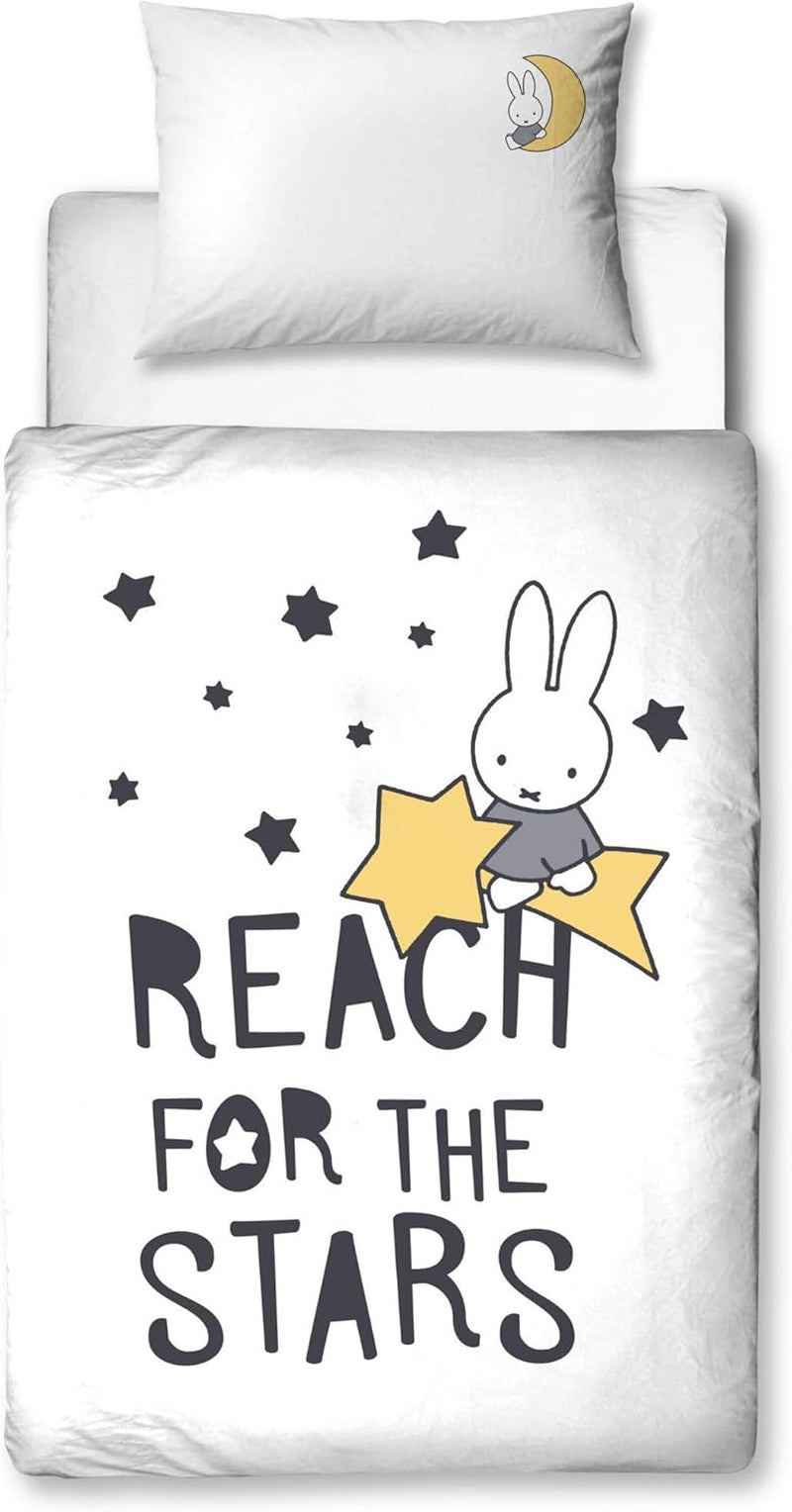 Biancheria da letto per bambini, coniglietto e stelle, cotone Biancheria da letto - bambini Naty Shop Titolo predefinito
