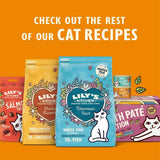 Lily's Kitchen Alimento umido naturale per gatti adulti, in scatola, gustosi pezzi in salsa di pollo, ricetta senza cereali (24 vassoi x 85 g)