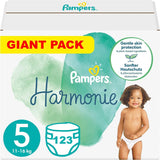 Pannolini PAMPERS Harmony taglia 5, 123 pezzi (11-16 kg)