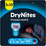 Pannolini notte HUGGIES Drynites, per ragazzi 4-7 anni (17-30 Kg), 30 pezzi Naty Shop 30 pezzi 3 - 5 anni (16 - 23 Kg)