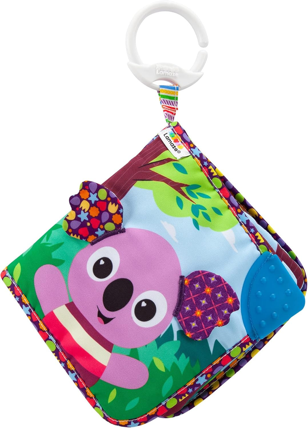 Lamaze Viaggio colorato del bruco, Giocattolo per neonato, Giocattolo sensoriale per bambini con colori e suoni, Giocattolo per lo sviluppo per ragazzi e ragazze di 6 mesi, L27463 Baby Toys Naty Shop Walla Koala Soft Book