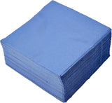 SER4230239 Tovagliolo 40 X 40, 2 veli, 1/4 piega, 100 tovaglioli, 2 veli, bordo liscio, blu
