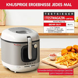 Friggitrice AM4800 Mega 2Kg, friggitrice ad olio, filtro odori, 1800 W Elettrodomestici Naty Shop