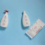 Bionike Triderm Baby Salviettine Umidificate per Pelli Secche e Sensibili Effetto Lenitivo e Rassodante Protegge e Idrata 72 Salviette